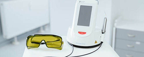 Laserschutzbrille und Geraet